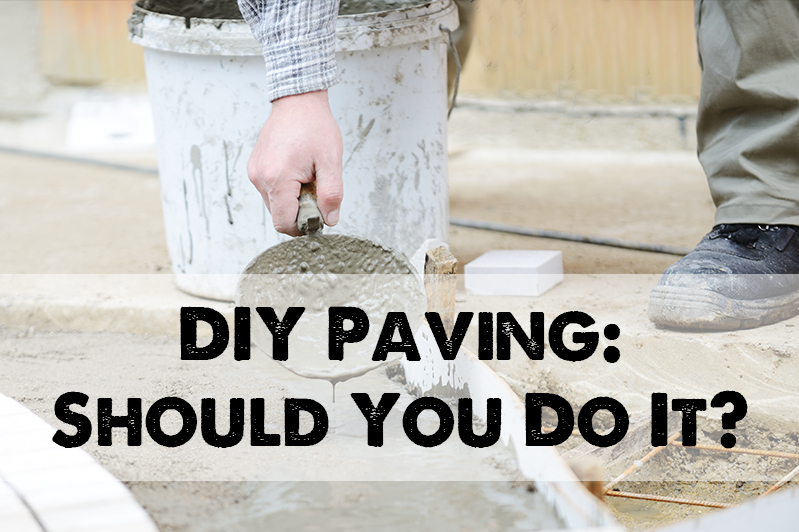 DIY paving is certainly an option when you want your driveway paved. But should you actually do it? We answer this today!